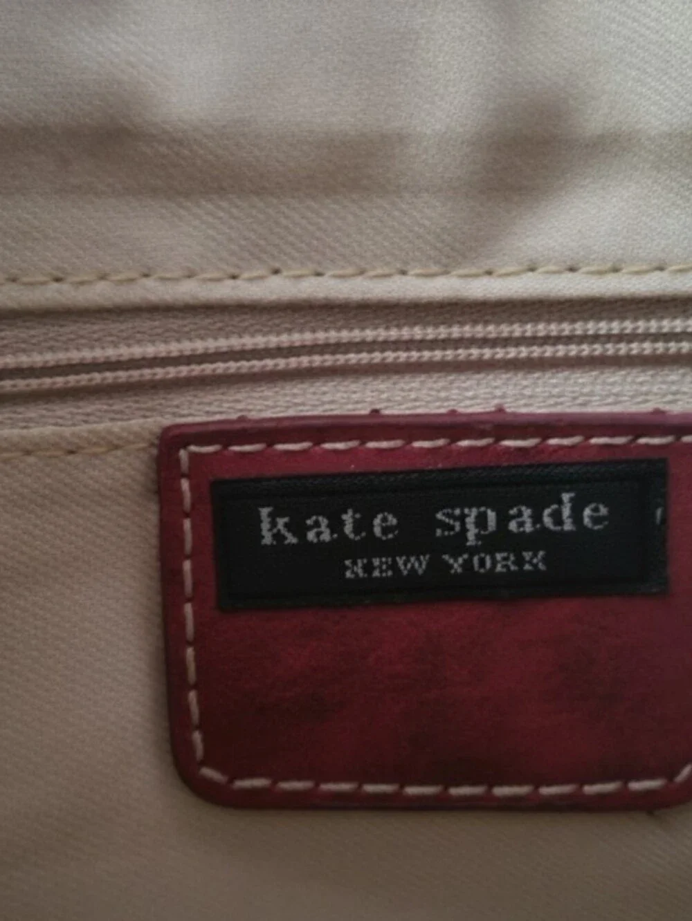 90's Vintage Kate Spade New York Classic Rectangular shoulder Tote Bag. MINT!
